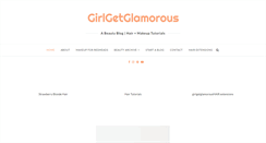 Desktop Screenshot of girlgetglamorous.com